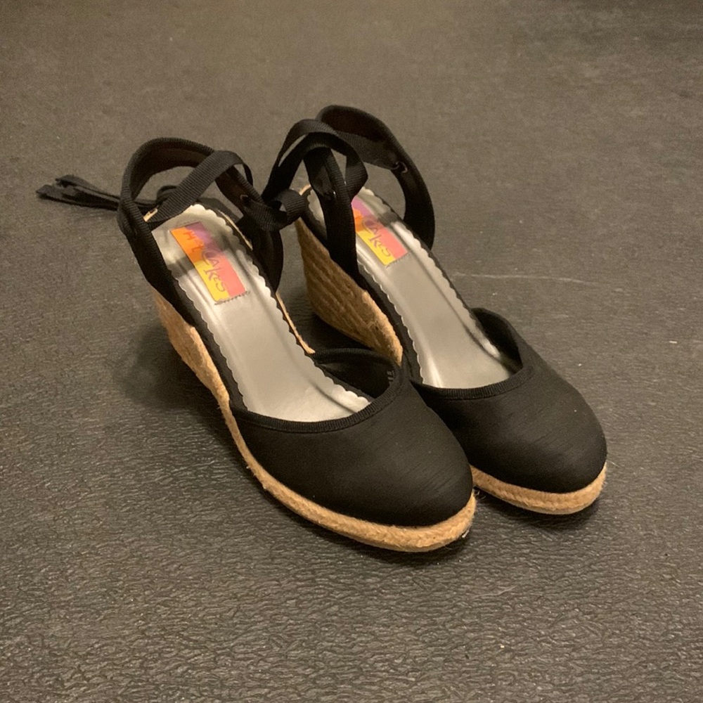 Hot Cakes wedge heel espadrilles